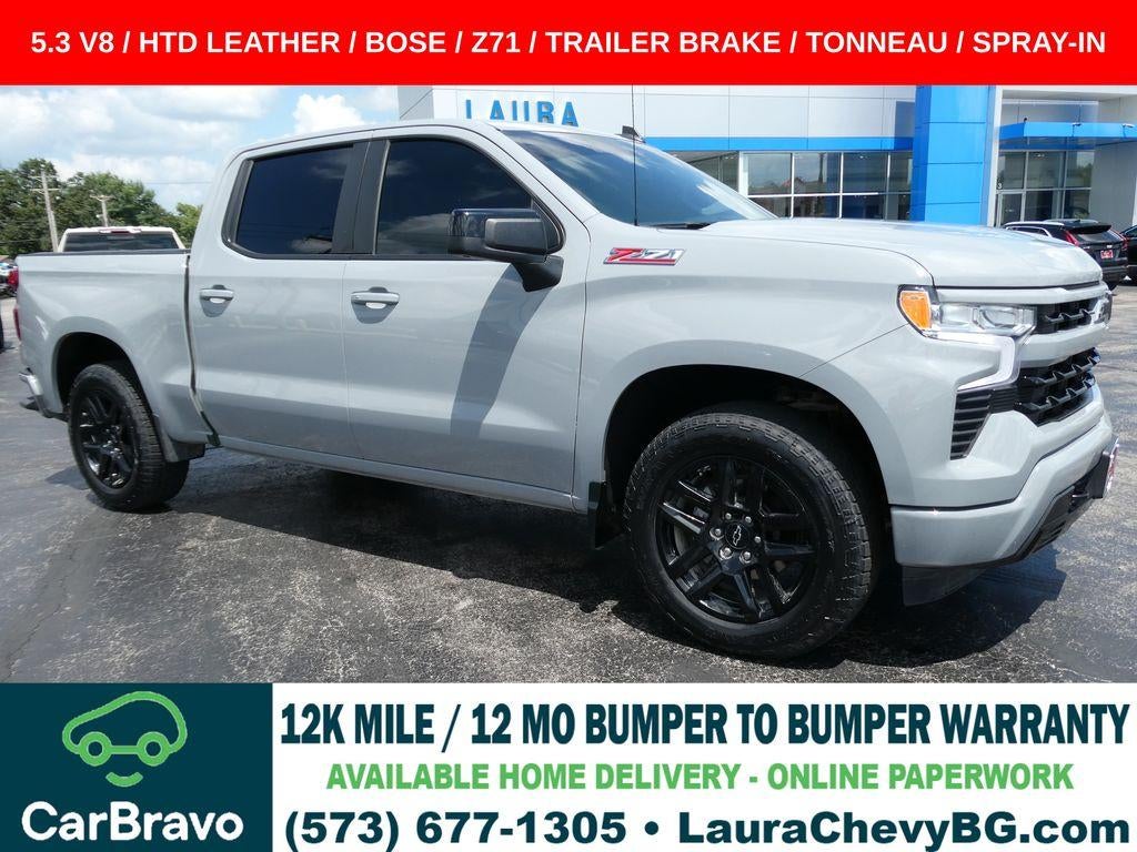 Slate Gray Metallic 2024 Chevrolet Silverado 1500 Pickup Truck Four-Wheel Drive Automatic