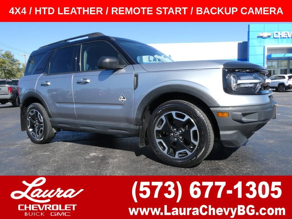 Silver 2021 Ford Bronco Sport SUV / Crossover All-Wheel Drive Automatic