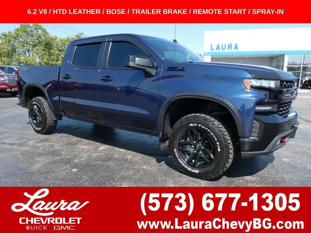 Northsky Blue Metallic 2020 Chevrolet Silverado 1500 Pickup Truck Four-Wheel Drive Automatic