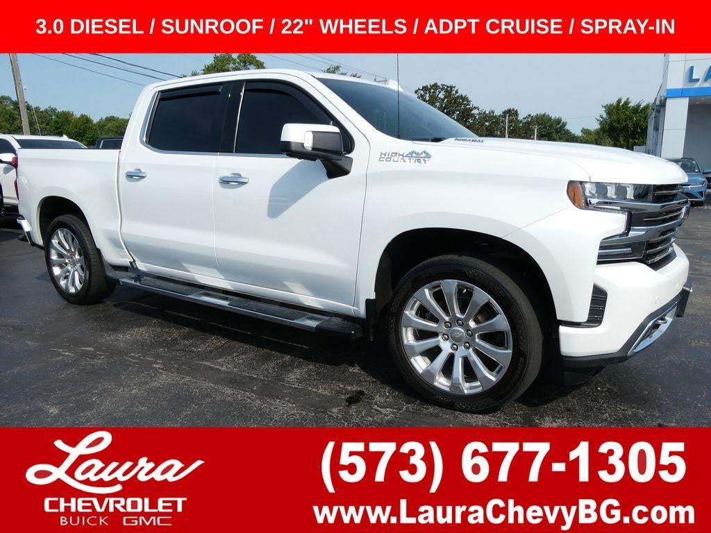 White (Iridescent Pearl Tricoat) 2021 Chevrolet Silverado 1500 Pickup Truck Four-Wheel Drive Automatic