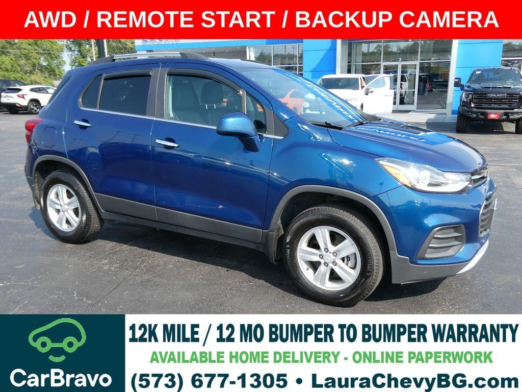 Pacific Blue Metallic 2019 Chevrolet Trax SUV / Crossover All-Wheel Drive Automatic
