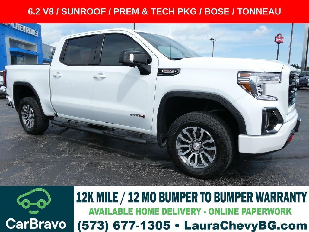 Summit White 2021 GMC Sierra 1500 Pickup Truck Four-Wheel Drive Automatic