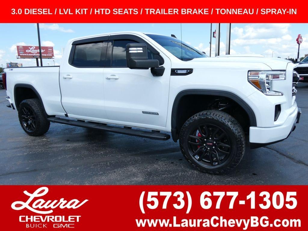 Summit White 2021 GMC Sierra 1500 Pickup Truck Four-Wheel Drive Automatic