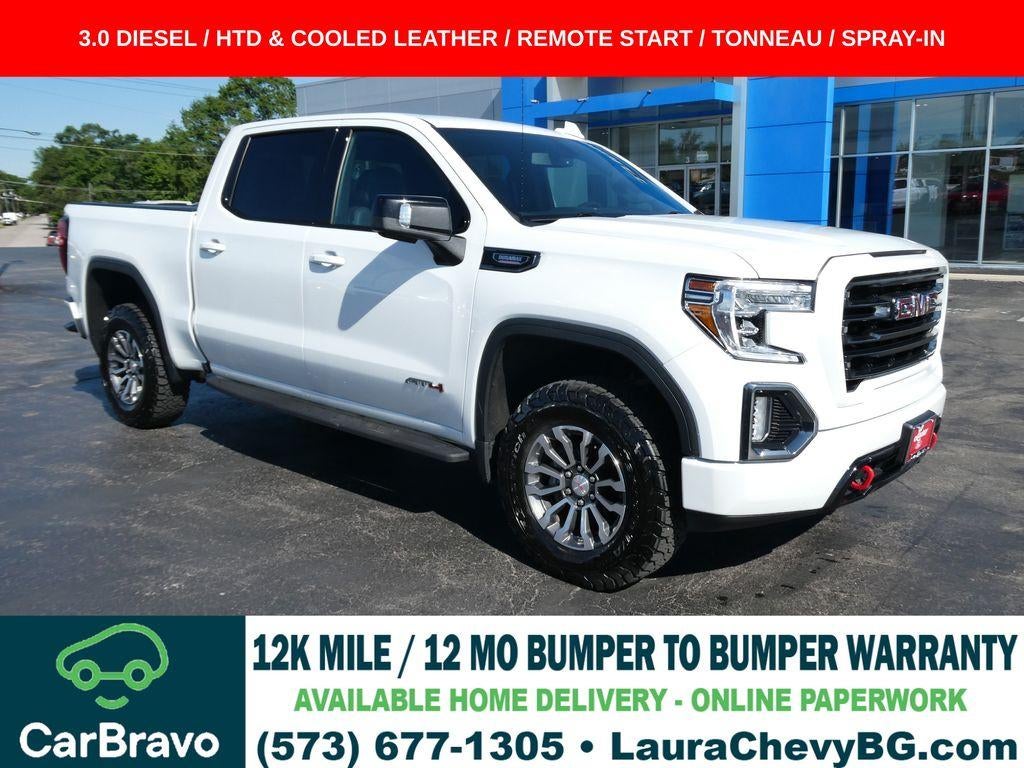 Summit White 2021 GMC Sierra 1500 Pickup Truck Four-Wheel Drive Automatic