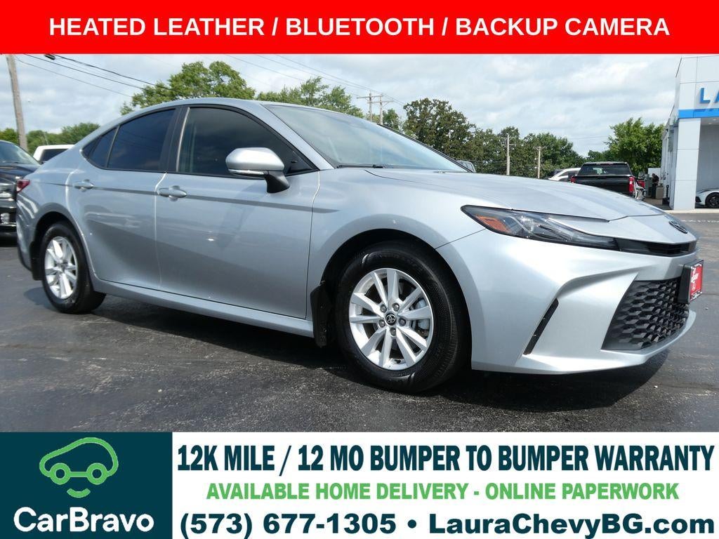Silver 2025 Toyota Camry Sedan Front-Wheel Drive Continuously Variable Transmission
