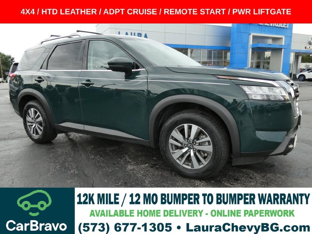 Green 2023 Nissan Pathfinder SUV / Crossover All-Wheel Drive Automatic