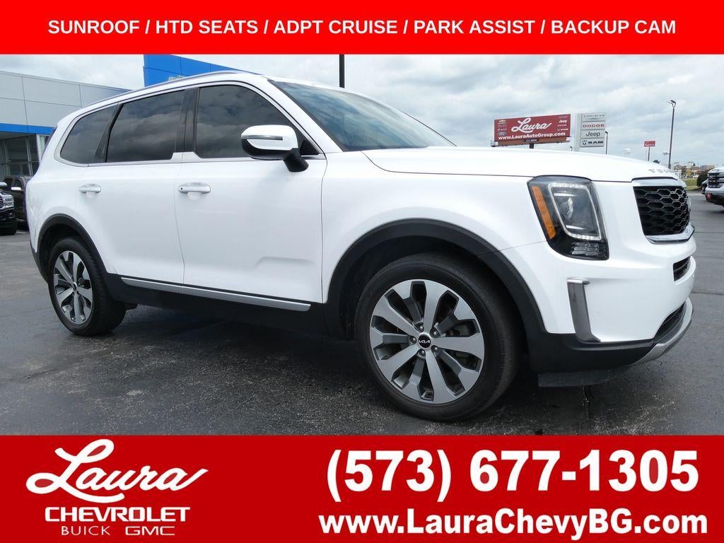 White 2022 Kia Telluride SUV / Crossover Front-Wheel Drive Automatic
