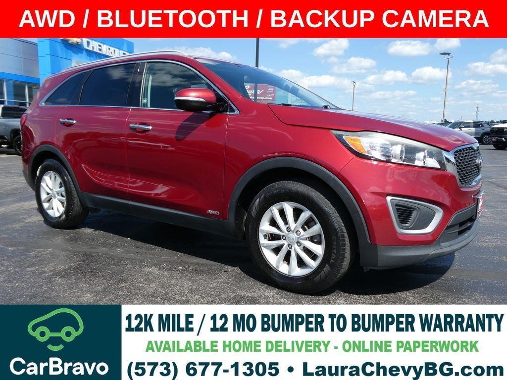 Red 2017 Kia Sorento SUV / Crossover All-Wheel Drive Automatic