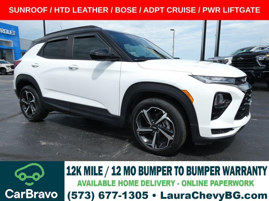 Summit White 2022 Chevrolet Trailblazer SUV / Crossover Front-Wheel Drive Automatic