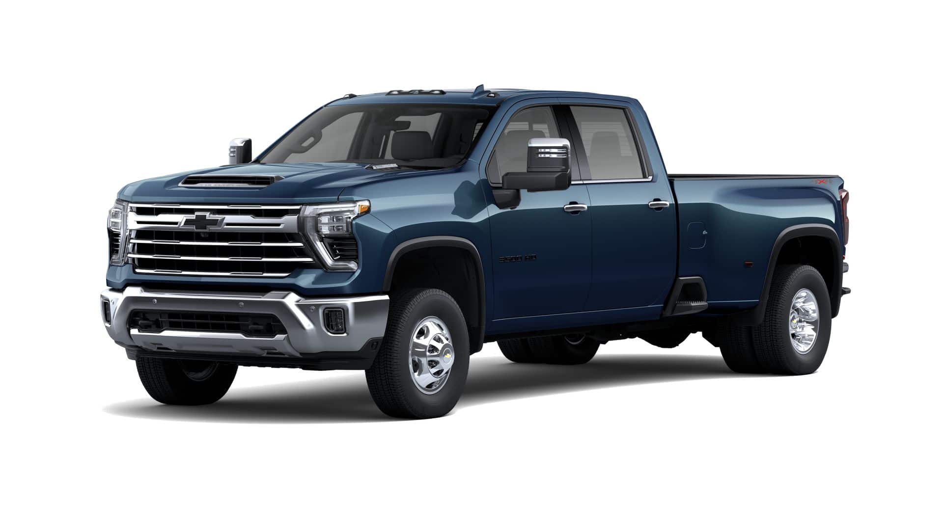 Lakeshore Blue Metallic 2026 Chevrolet Silverado 3500HD Pickup Truck Four-Wheel Drive Automatic
