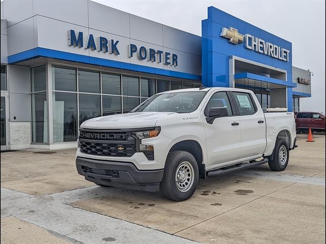 Summit White 2026 Chevrolet Silverado 1500 Pickup Truck Four-Wheel Drive Automatic