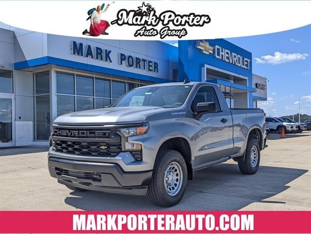 Sterling Gray Metallic 2026 Chevrolet Silverado 1500 Pickup Truck Four-Wheel Drive Automatic