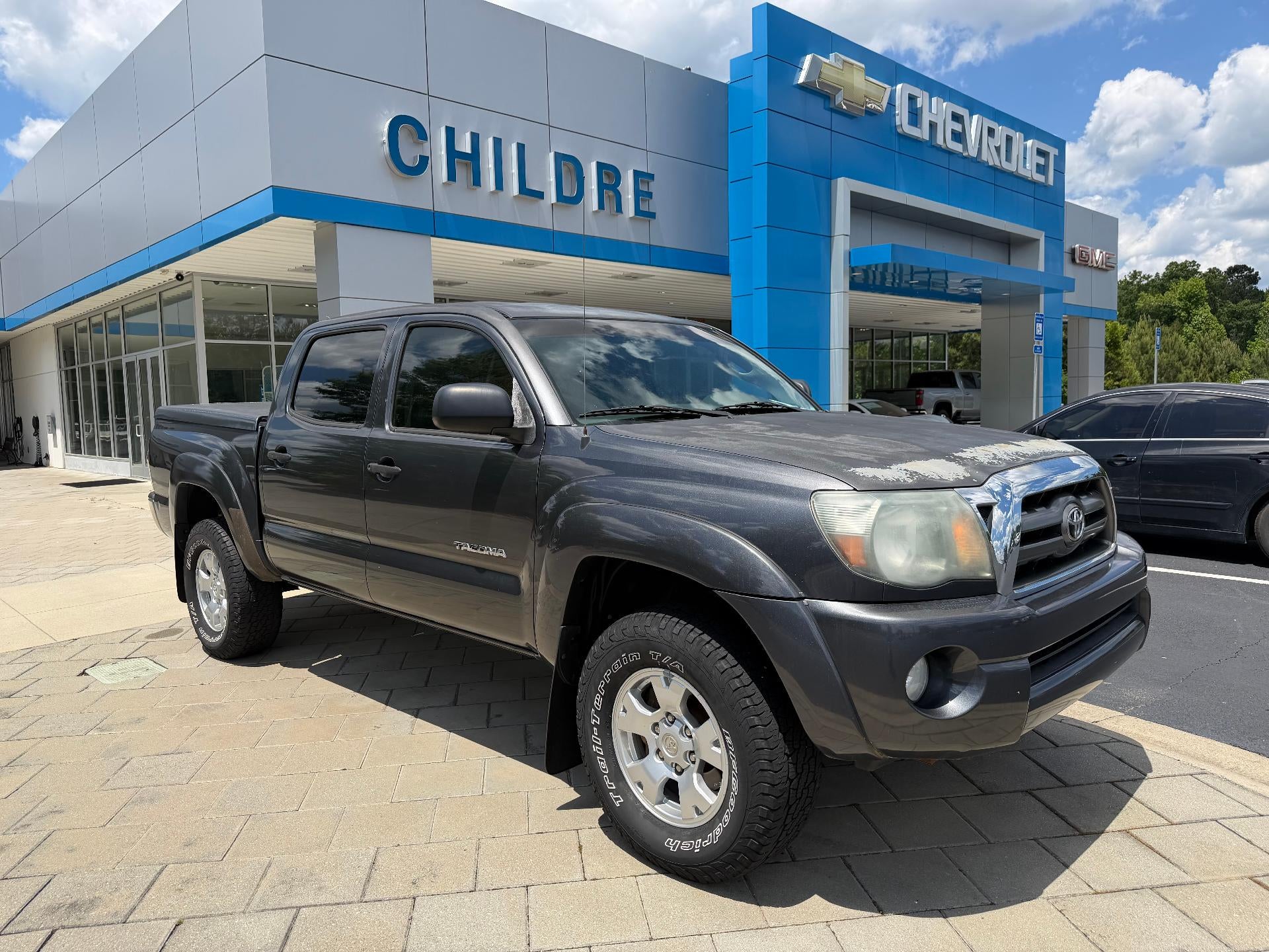 Gray 2009 Toyota Tacoma PreRunner Double Cab V6 Pickup Truck 4X2 Automatic