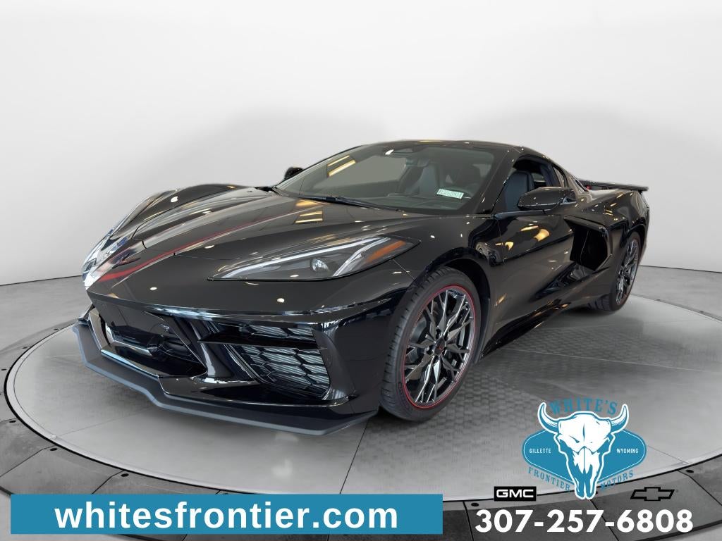 Black 2026 Chevrolet Corvette Coupe Rear-Wheel Drive Automatic
