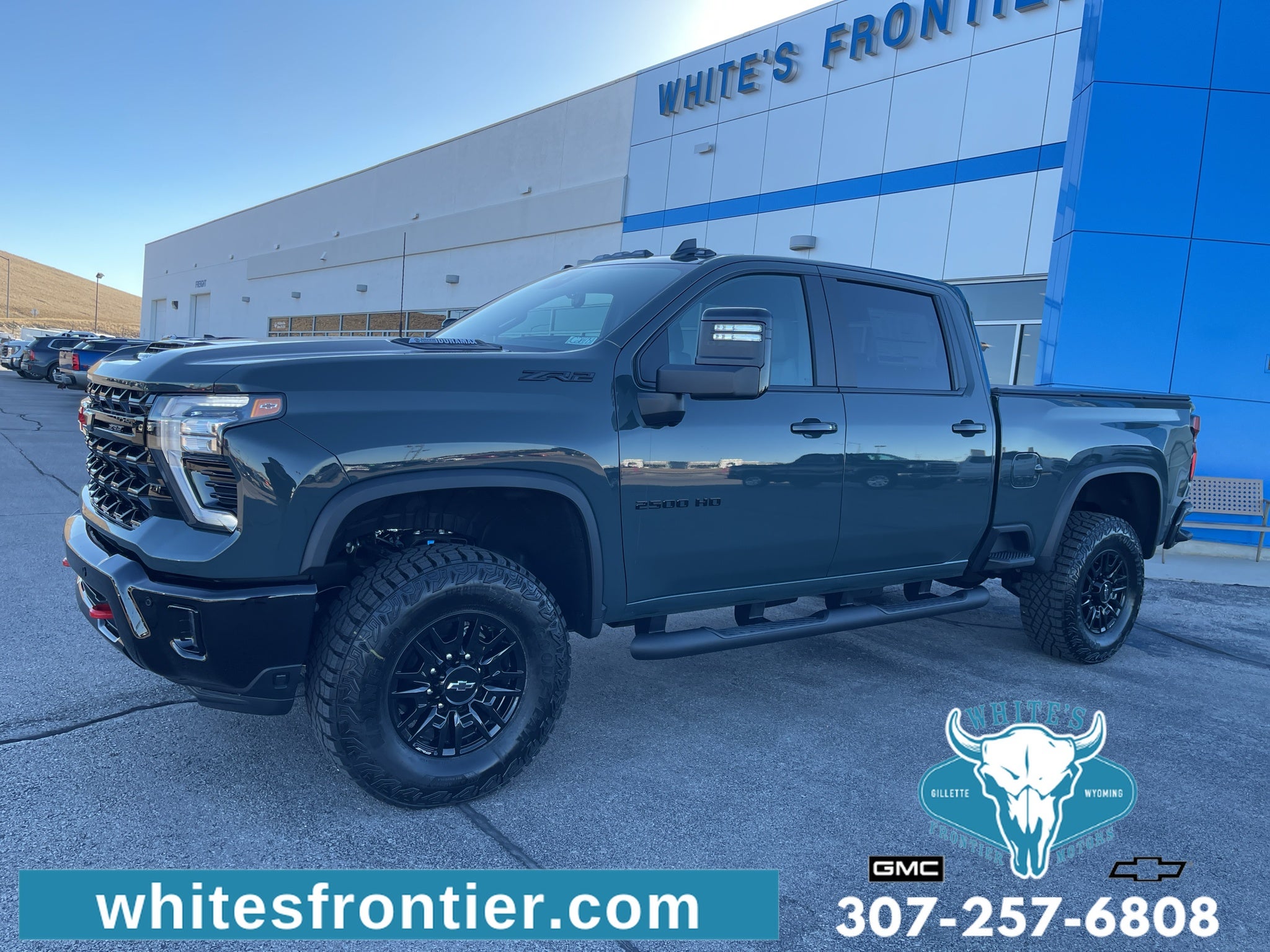 Cypress Gray 2026 Chevrolet Silverado 2500HD Pickup Truck Four-Wheel Drive Automatic