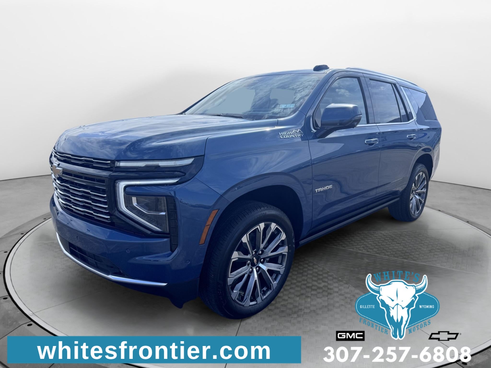 Lakeshore Blue Metallic 2026 Chevrolet Tahoe SUV / Crossover Four-Wheel Drive Automatic
