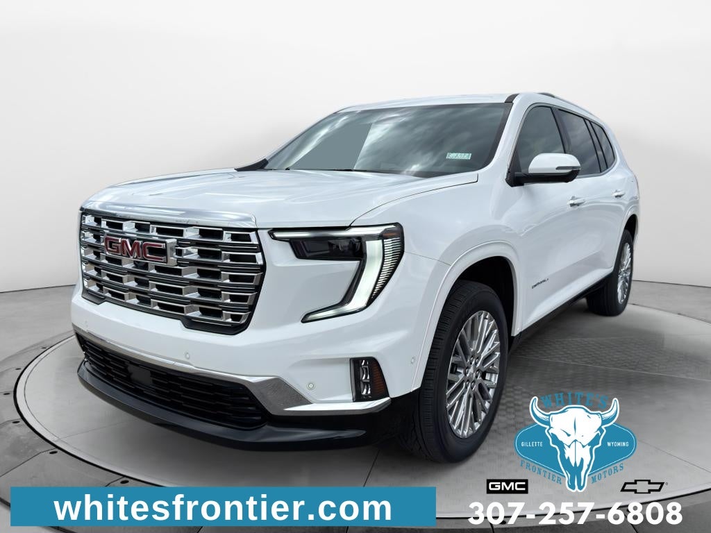 Summit White 2026 GMC Acadia SUV / Crossover Four-Wheel Drive Automatic