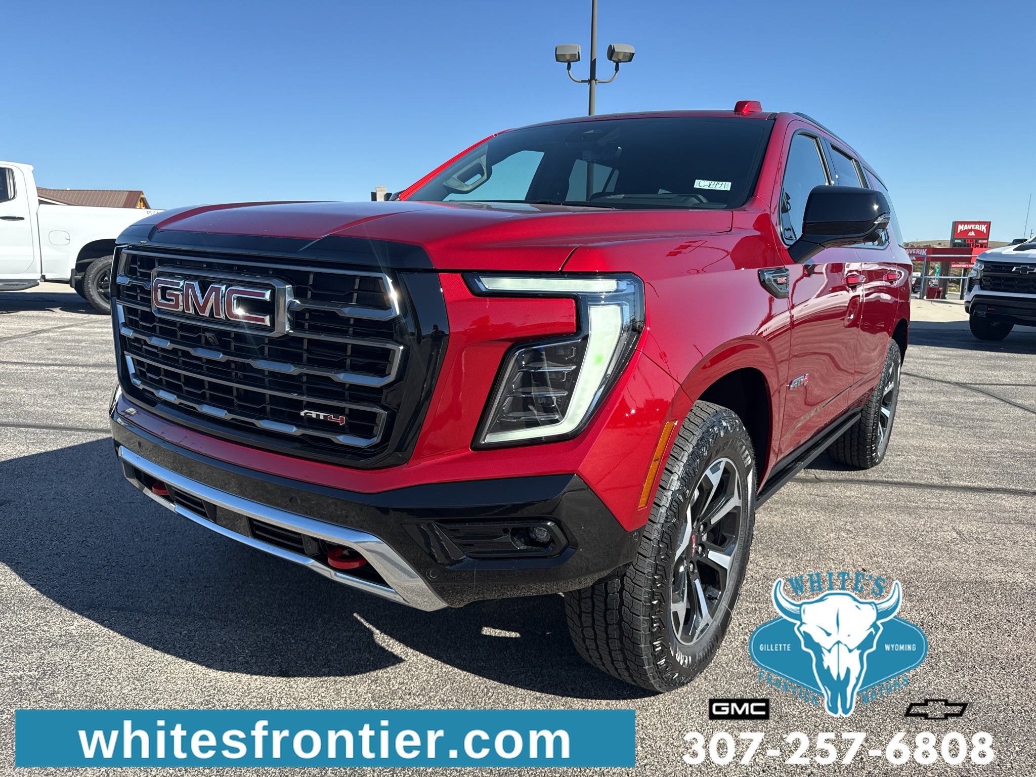 Volcanic Red Tintcoat 2026 GMC Yukon SUV / Crossover Four-Wheel Drive Automatic