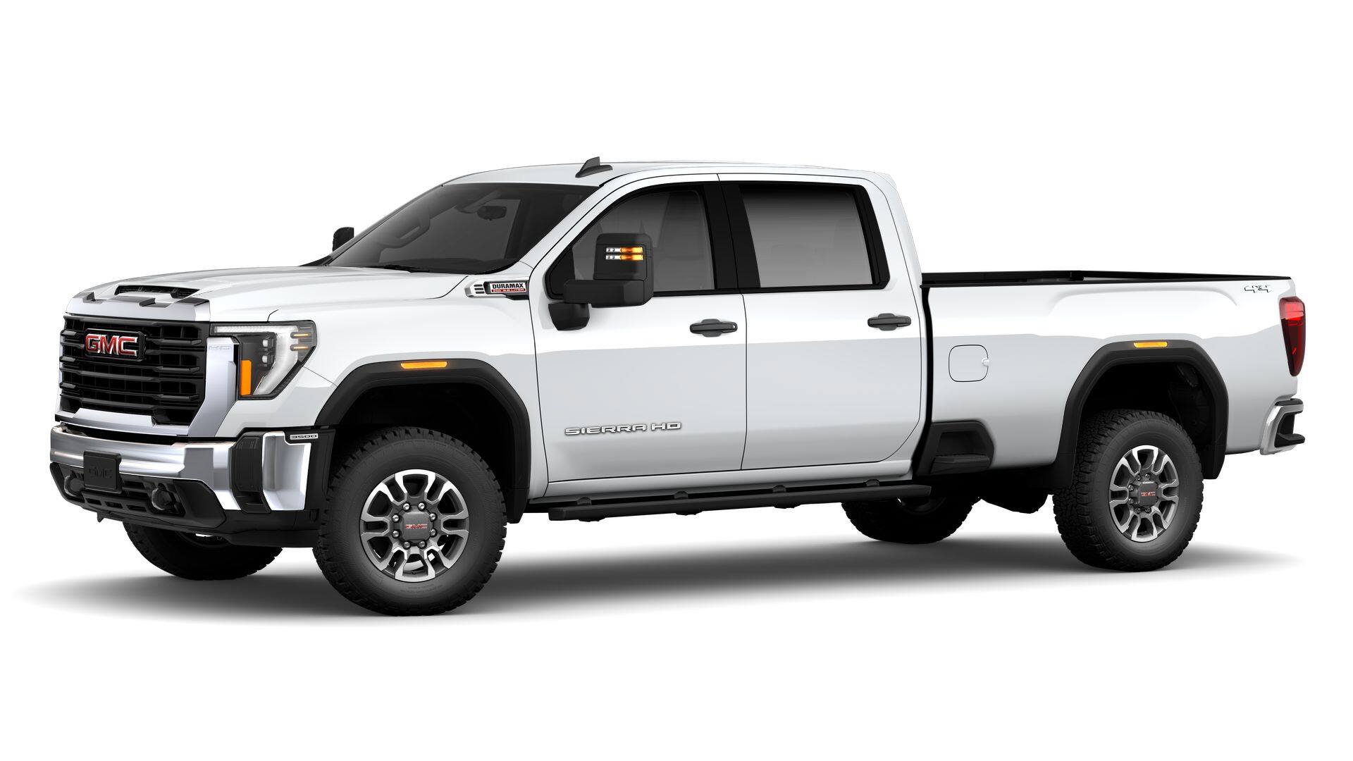 Summit White 2026 GMC Sierra 3500HD Pickup Truck Four-Wheel Drive Automatic