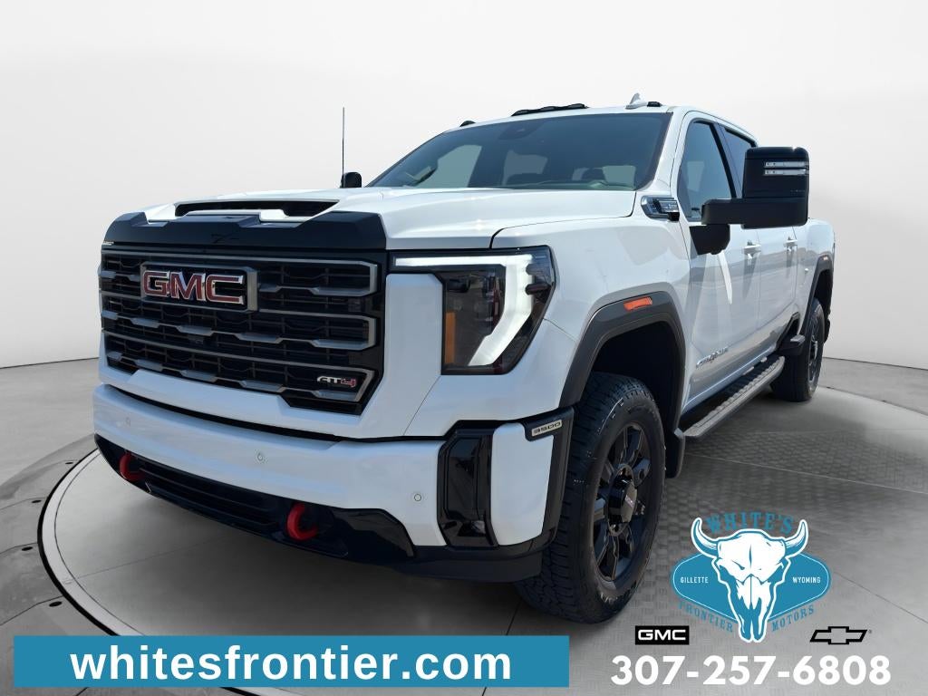 Summit White 2026 GMC Sierra 3500HD Pickup Truck Four-Wheel Drive Automatic