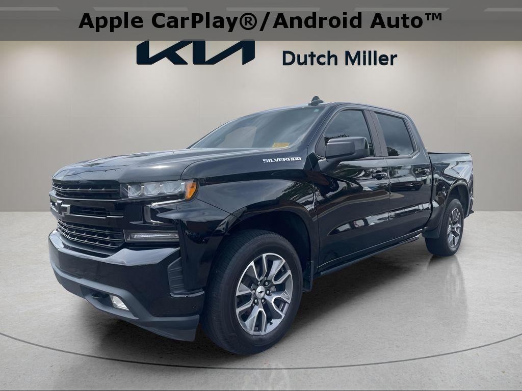 Black 2022 Chevrolet Silverado 1500 Pickup Truck Four-Wheel Drive 8-Speed Automatic