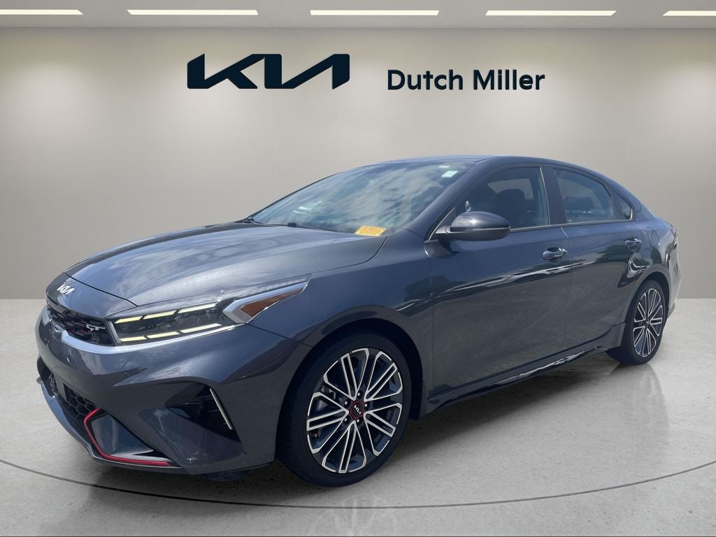 Gravity Gray 2023 Kia Forte Sedan Front-Wheel Drive 7-Speed Automatic
