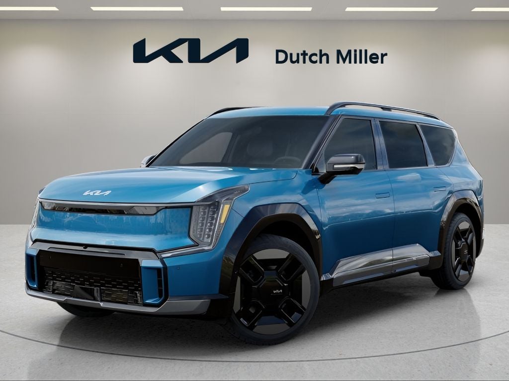 Ocean Blue 2026 Kia EV9 GT-Line AWD SUV / Crossover All-Wheel Drive Automatic