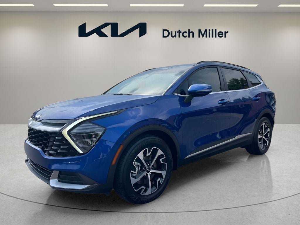 Sapphire Blue 2025 Kia Sportage SUV / Crossover Front-Wheel Drive 8-Speed Automatic