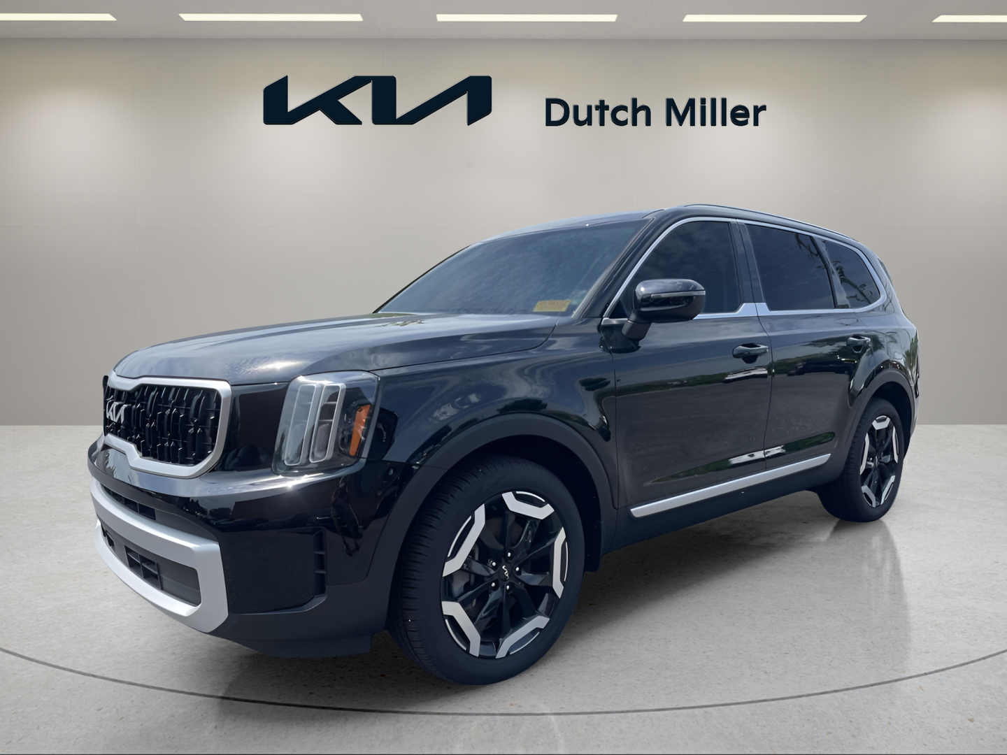 Ebony Black 2025 Kia Telluride SUV / Crossover Front-Wheel Drive 8-Speed Automatic
