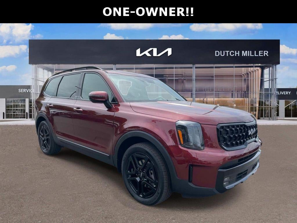 Dawning Red 2024 Kia Telluride SUV / Crossover All-Wheel Drive 8-Speed Automatic