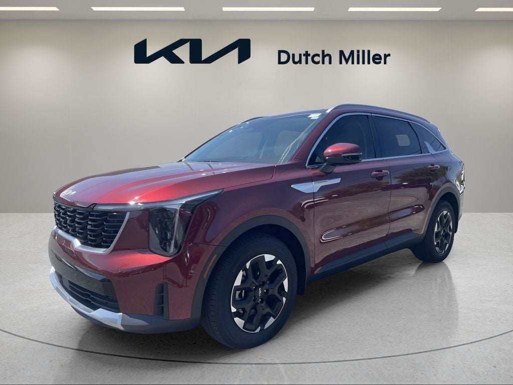 Dawning Red 2025 Kia Sorento SUV / Crossover Front-Wheel Drive 8-Speed Automatic