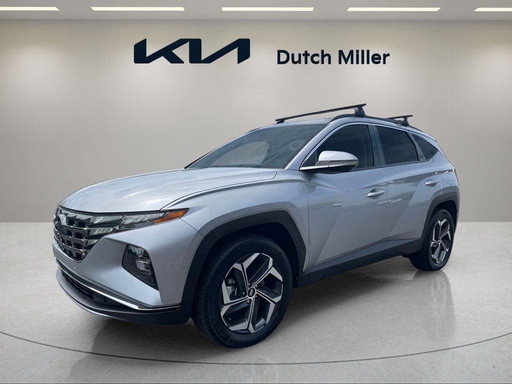 Shimmering Silver 2024 Hyundai Tucson Hybrid SUV / Crossover All-Wheel Drive 6-Speed Automatic