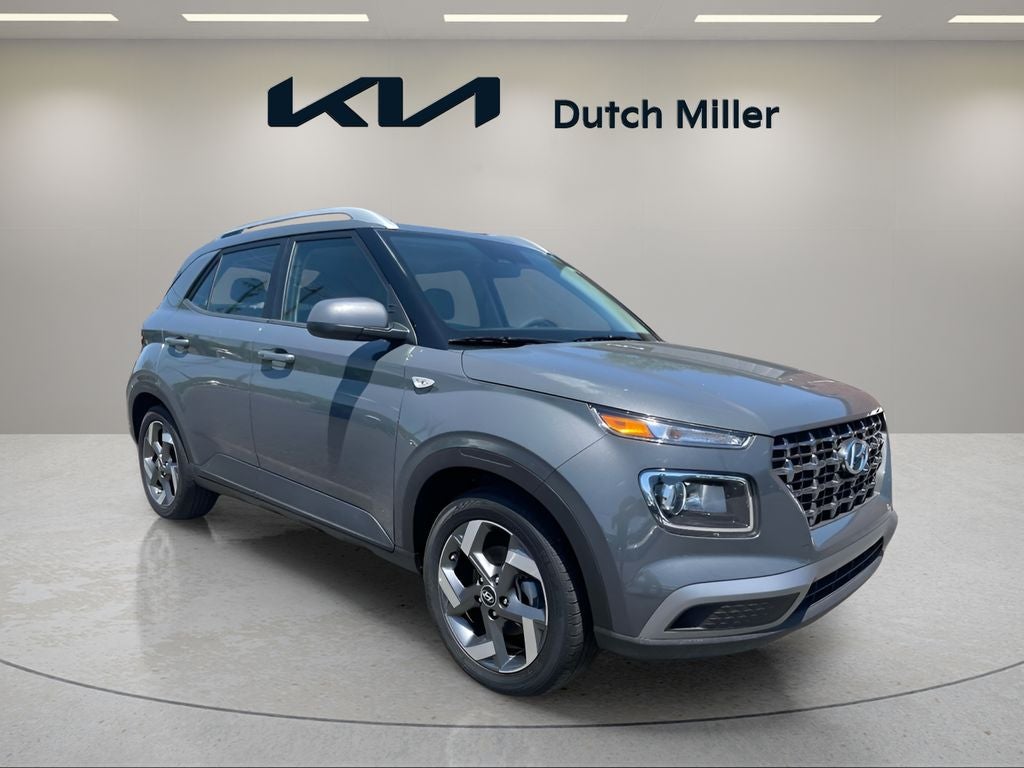 Ecotronic Gray 2025 Hyundai Venue SEL FWD SUV / Crossover Front-Wheel Drive Continuously Variable Transmission