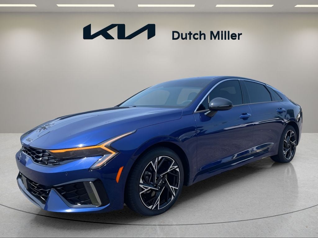 Yacht Blue 2025 Kia K5 Sedan Front-Wheel Drive 8-Speed Automatic