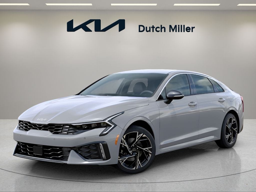 Wolf Gray 2026 Kia K5 Sedan Front-Wheel Drive 8-Speed Automatic