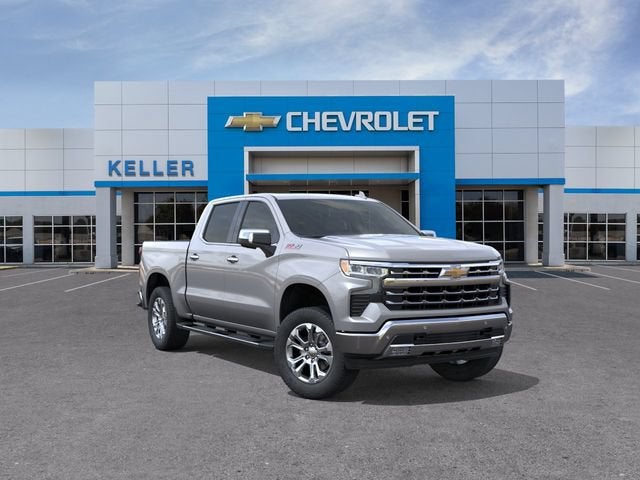 Sterling Gray Metallic 2026 Chevrolet Silverado 1500 Pickup Truck Four-Wheel Drive Automatic