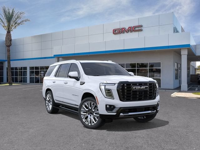 Glacier White Tricoat 2026 GMC Yukon SUV / Crossover Four-Wheel Drive Automatic