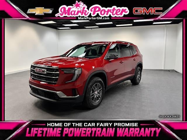 Volcanic Red Tintcoat 2026 GMC Acadia SUV / Crossover Four-Wheel Drive Automatic