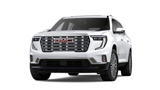Summit White 2026 GMC Acadia Denali AWD SUV / Crossover Four-Wheel Drive Automatic