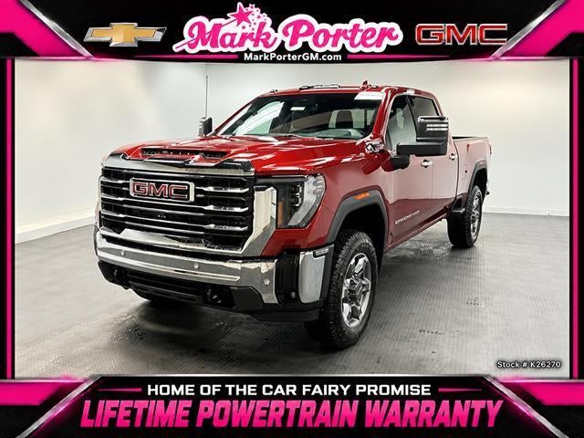 Volcanic Red Tintcoat 2026 GMC Sierra 2500HD Pickup Truck Four-Wheel Drive Automatic