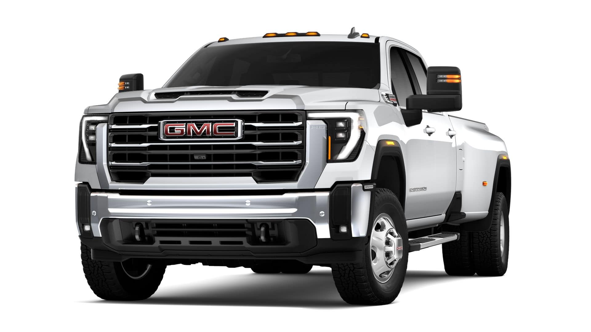 Summit White 2026 GMC Sierra 3500HD Pickup Truck Four-Wheel Drive Automatic