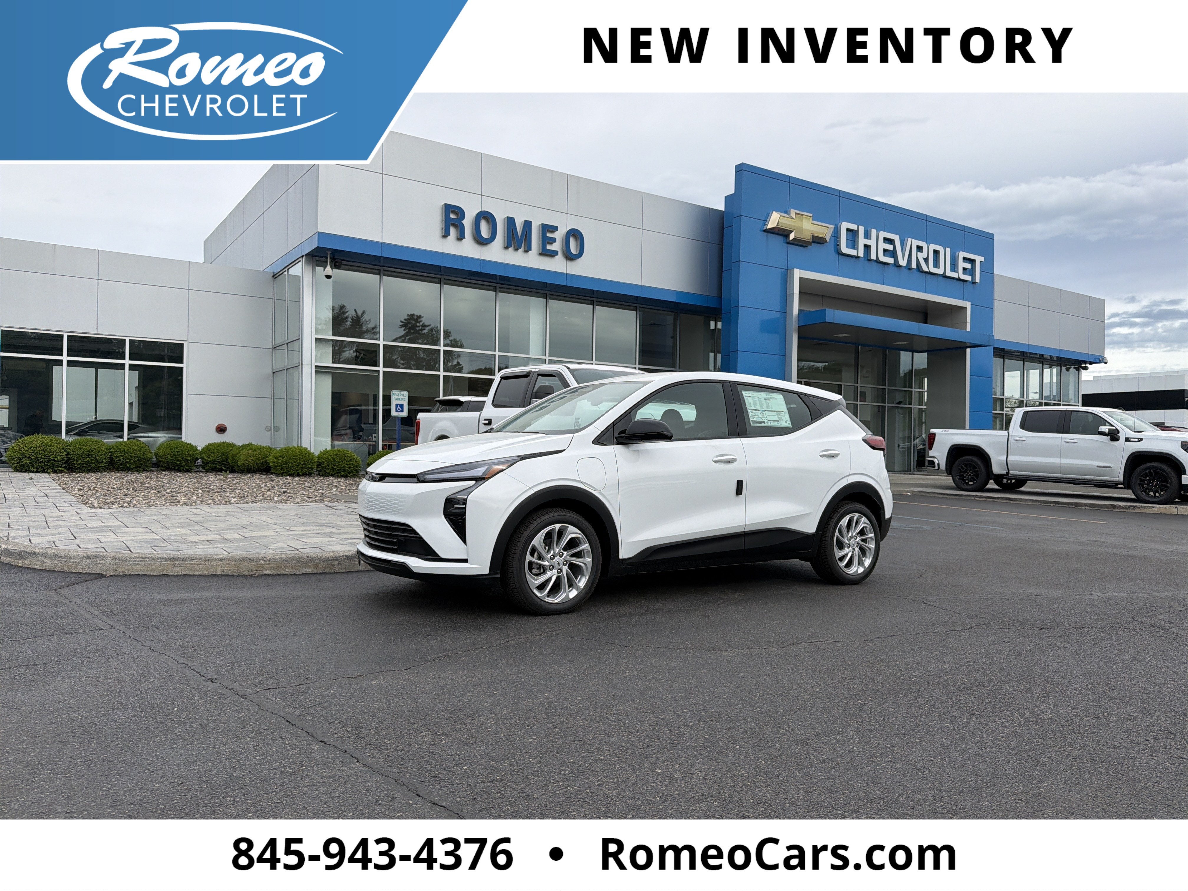 Summit White 2027 Chevrolet Bolt SUV / Crossover Front-Wheel Drive Automatic