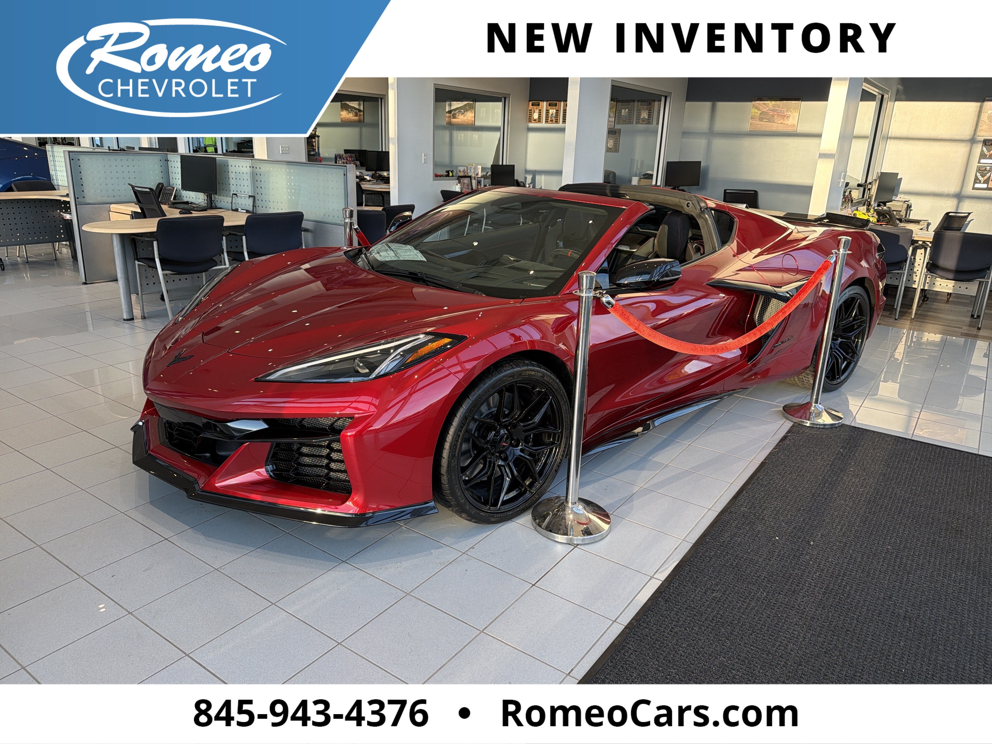 Red Mist Metallic Tintcoat 2027 Chevrolet Corvette Coupe Rear-Wheel Drive Automatic