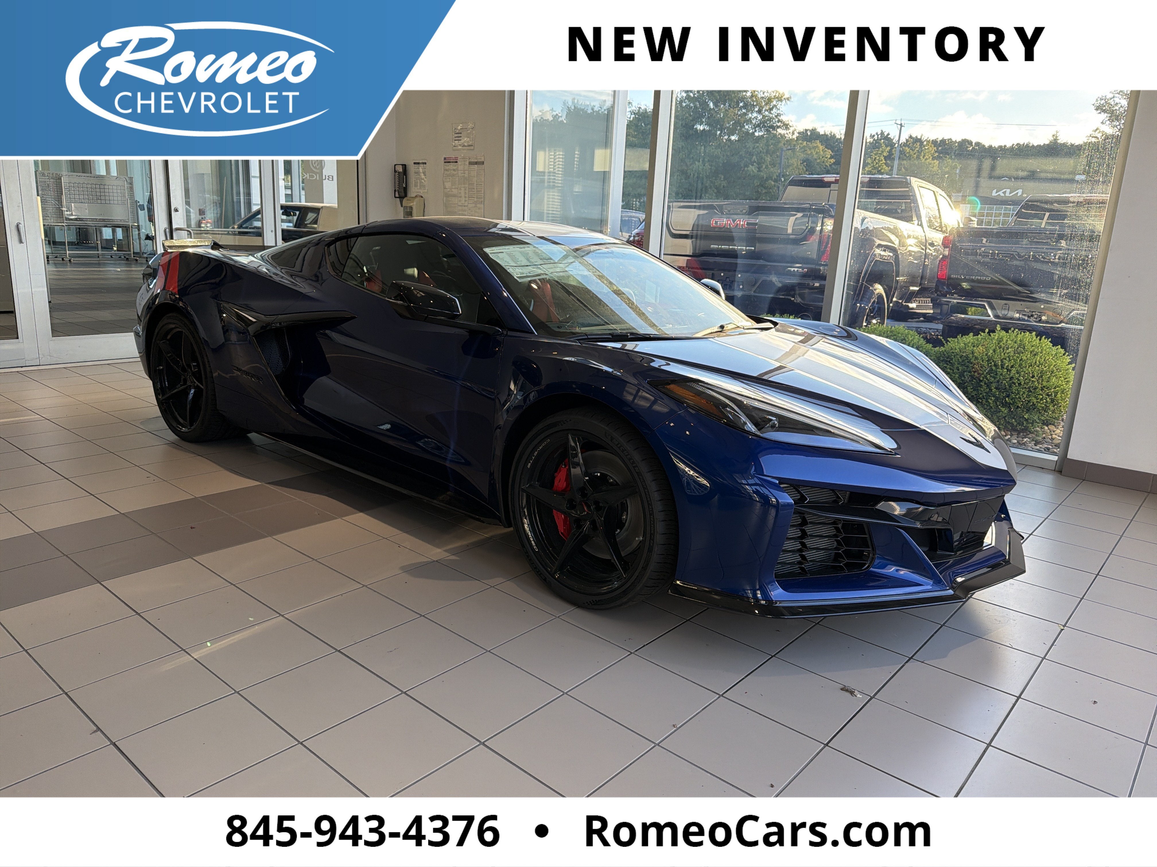 Admiral Blue Metallic 2027 Chevrolet Corvette Coupe Rear-Wheel Drive Automatic