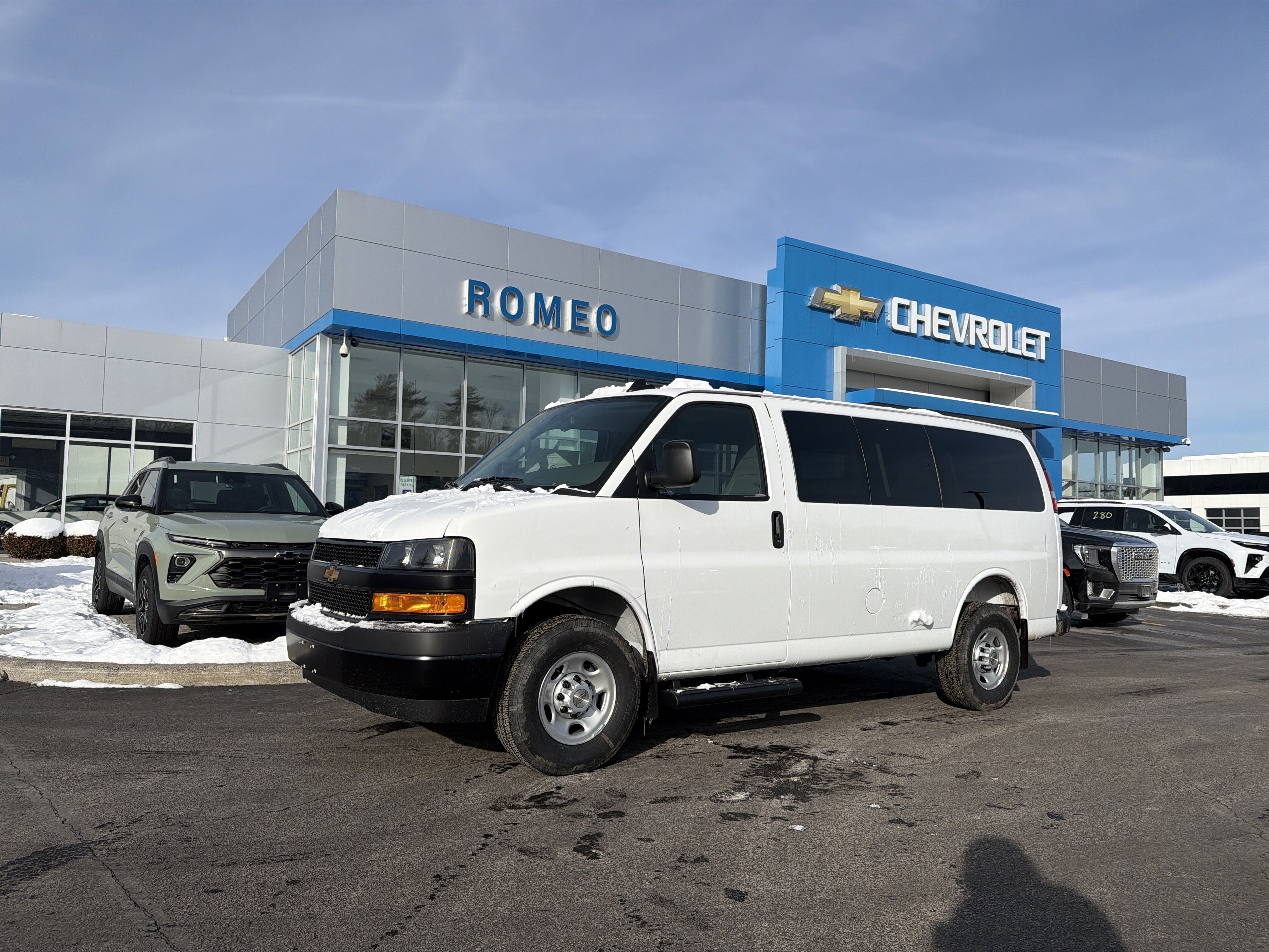 Summit White 2025 Chevrolet Express Van Rear-Wheel Drive Automatic