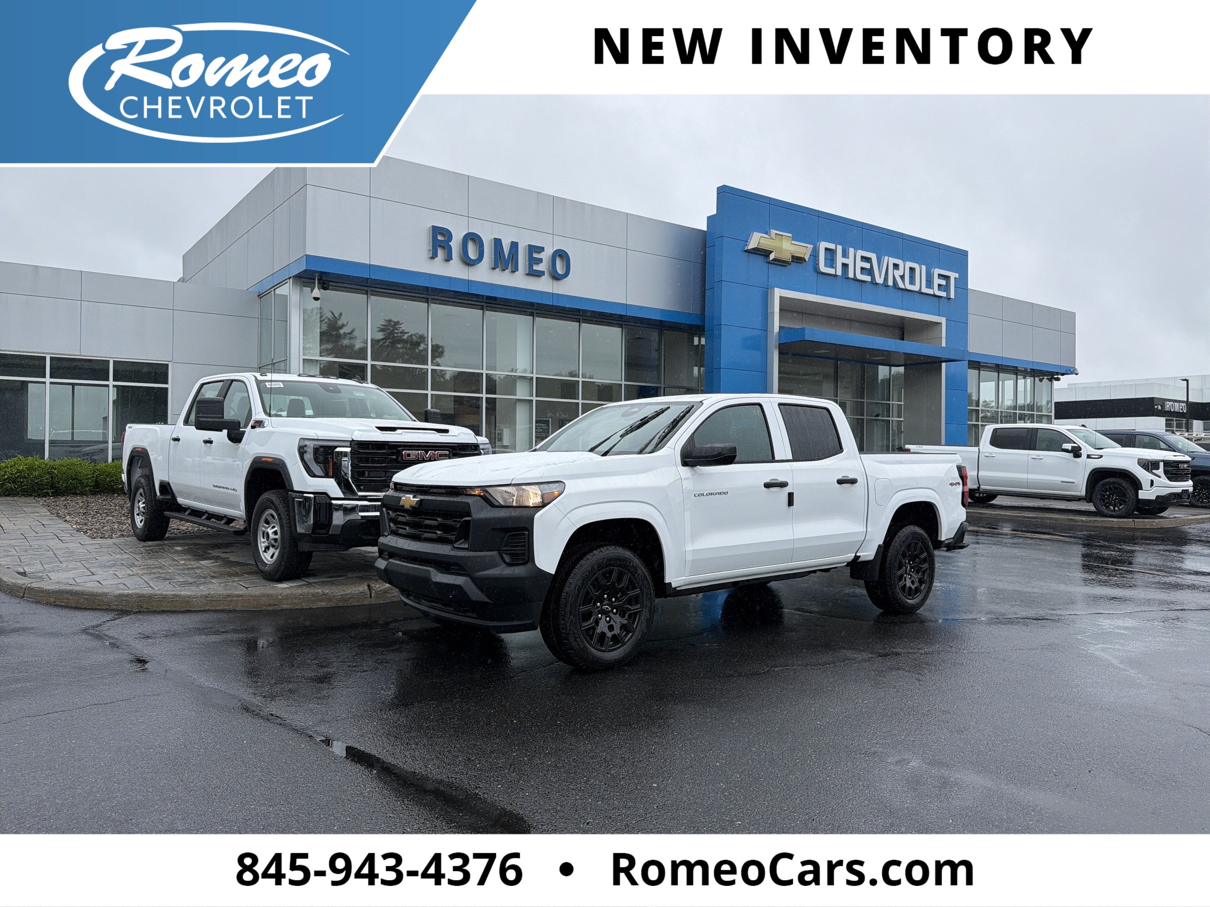 Summit White 2026 Chevrolet Colorado Pickup Truck Four-Wheel Drive Automatic