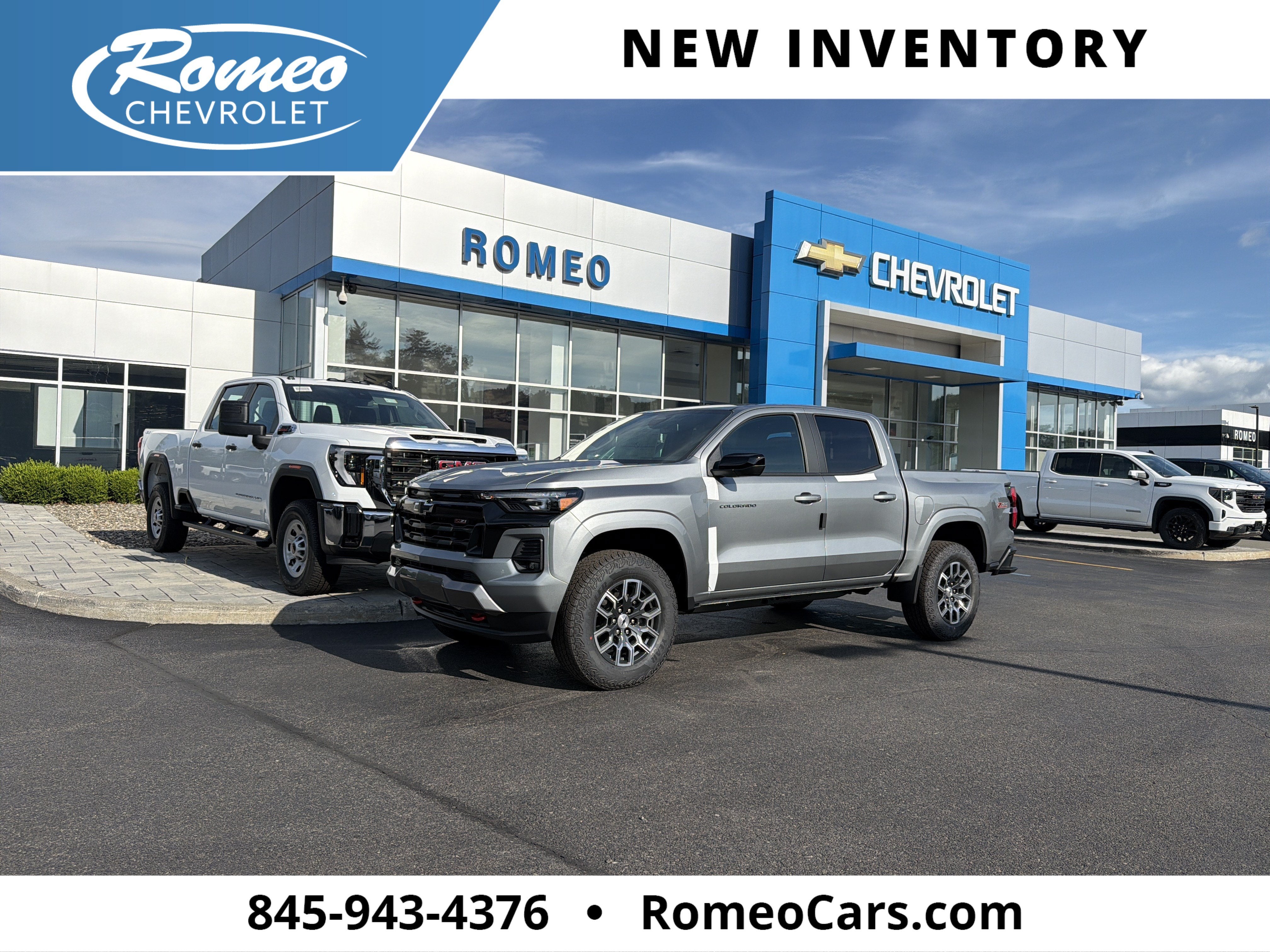 Sterling Gray Metallic 2026 Chevrolet Colorado Pickup Truck Four-Wheel Drive Automatic