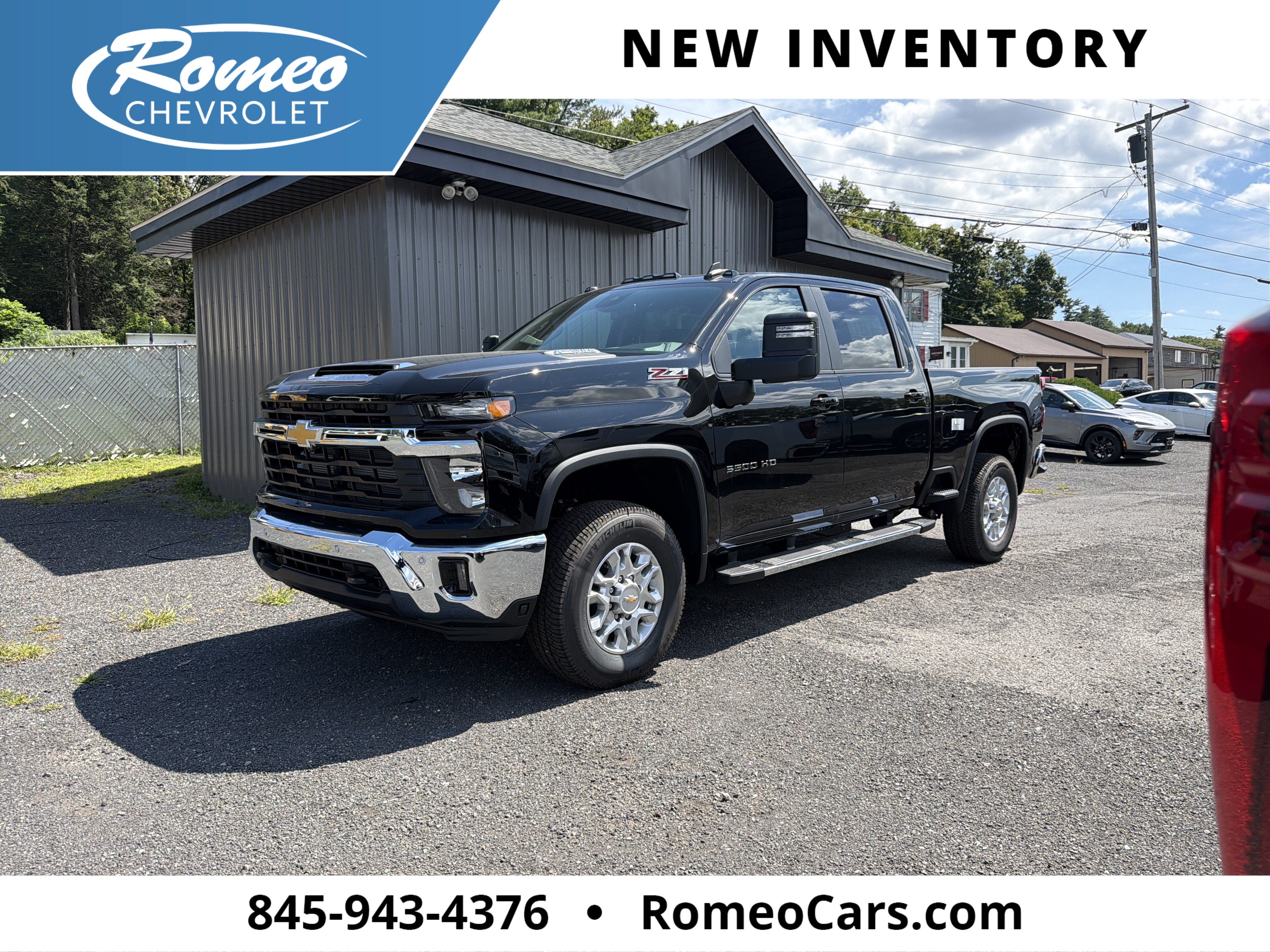 Black 2026 Chevrolet Silverado 3500HD Pickup Truck Four-Wheel Drive Automatic