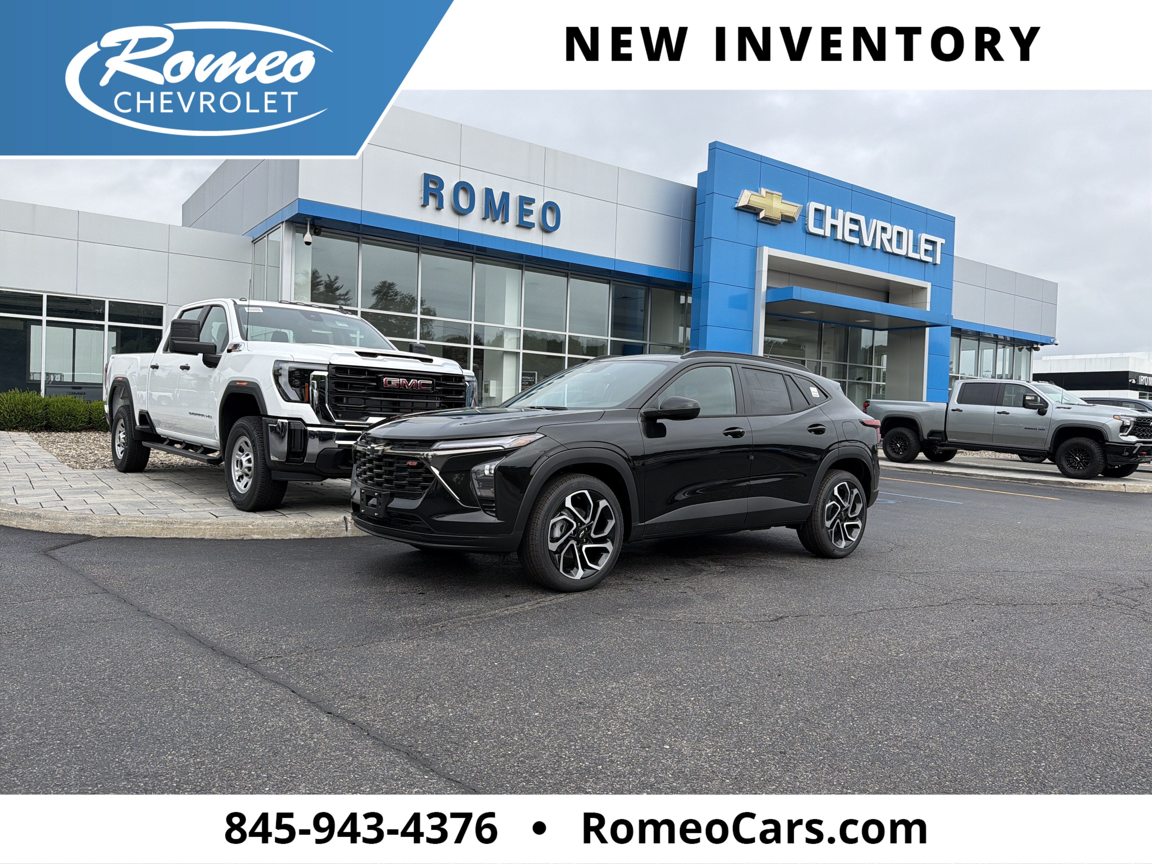 Mosaic Black Metallic 2026 Chevrolet Trax SUV / Crossover Front-Wheel Drive Automatic