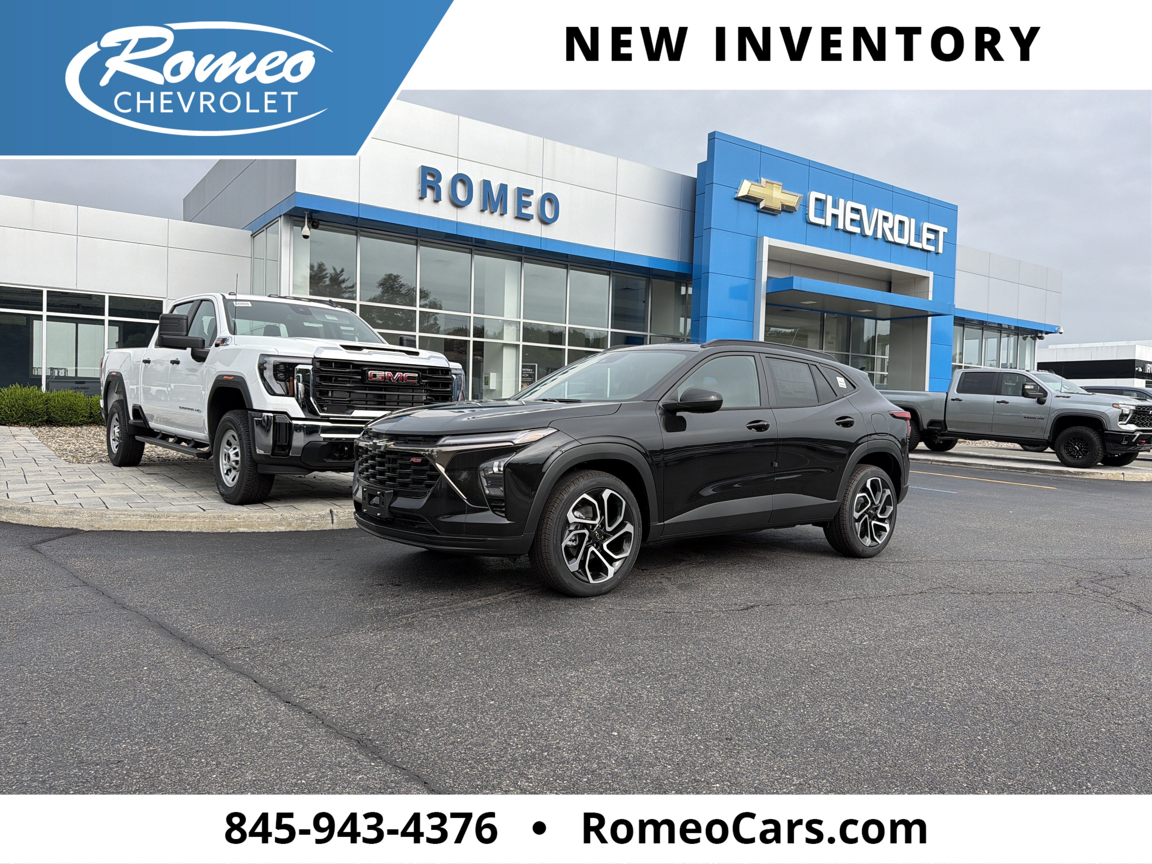 Mosaic Black Metallic 2026 Chevrolet Trax SUV / Crossover Front-Wheel Drive Automatic